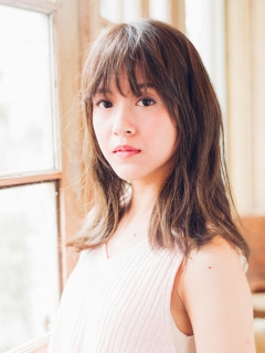 伸ばしかけセミロング